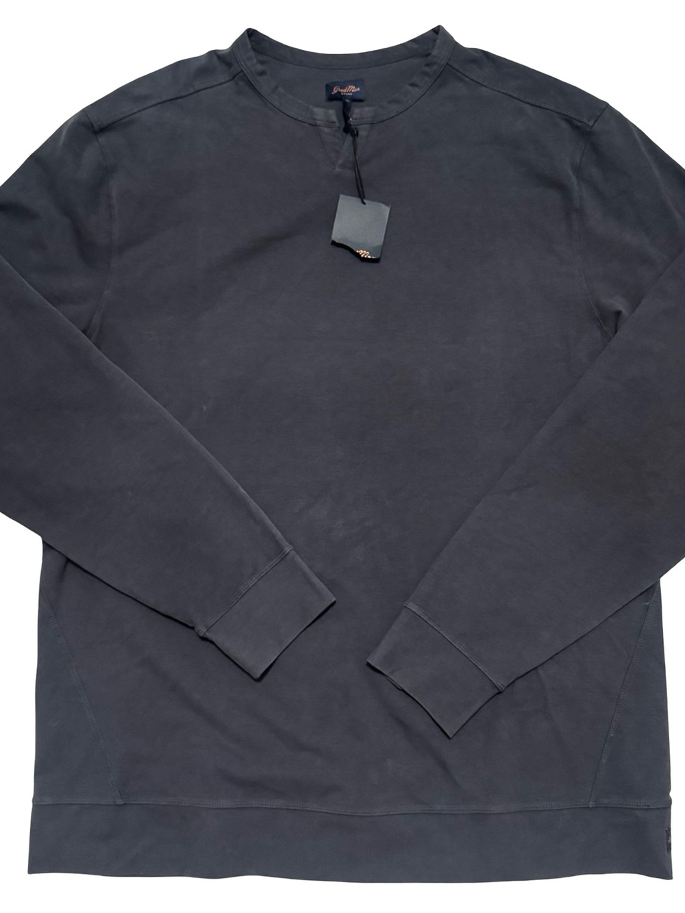 NWT Good Man Brand Men’s Dark Gray Victory V-Notch Sweatshirt Size XL